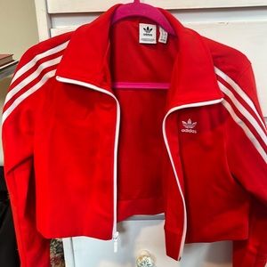 Adidas cropped coat